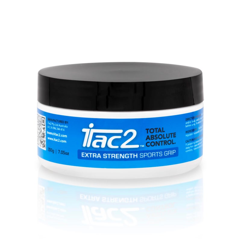 iTac2Â® Extra Strength Sports Grip (200g / 7.05oz) â€“ Long-Lasting Beeswax Grip Aid for Rugby, Netball, Bowls, Diving & Fitness â€“ Natural, Waterproof, Anti-Slip Formula for Dry Hands & Equipment - Image 1